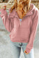 Half-Zip Sleeve Hoodie