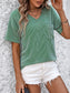 V-Neck Dropped Shoulder T-Shirt