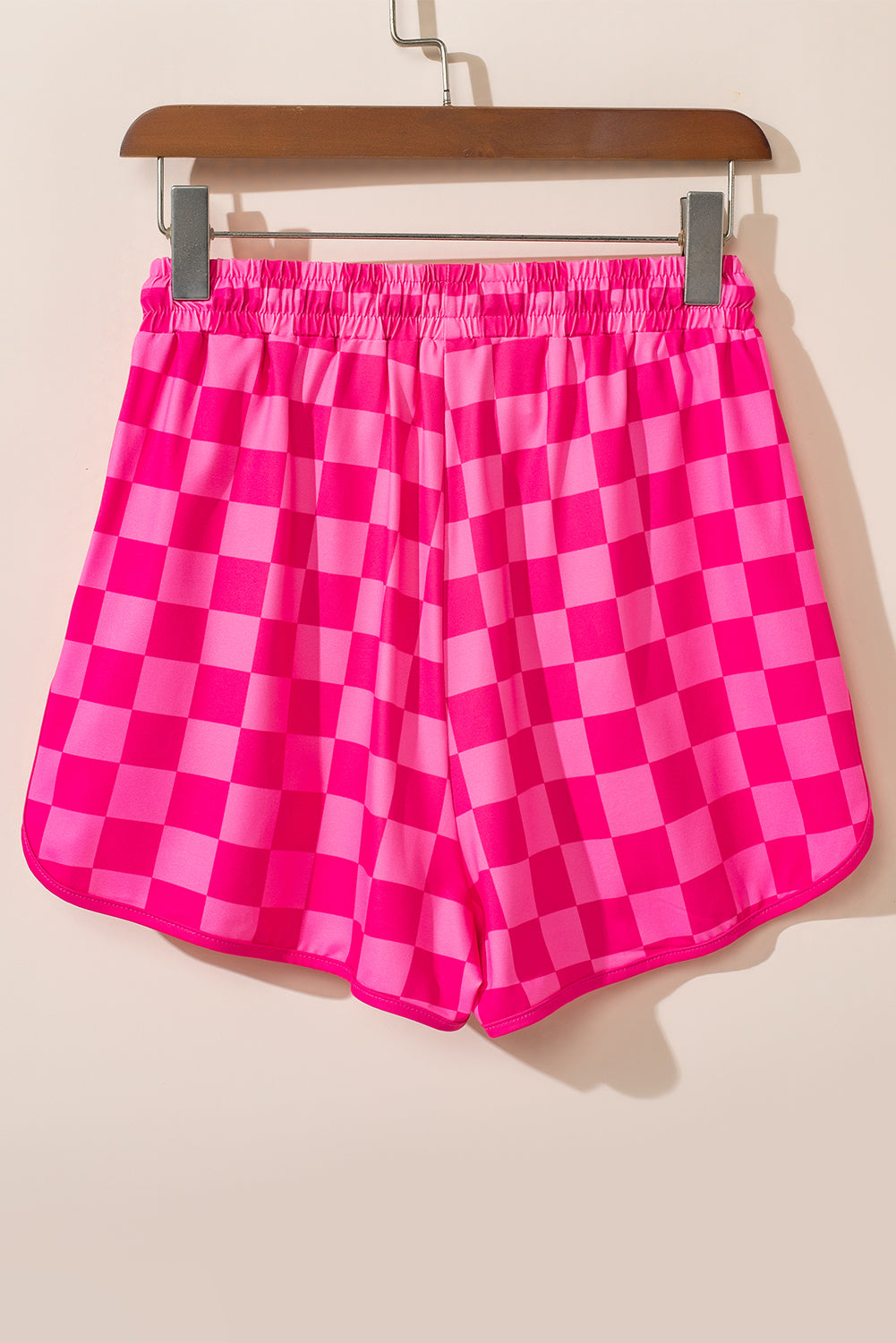 Checkered Shorts with Pockets