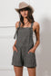 Stripe Denim Overalls