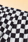 Checkered Shorts with Pockets
